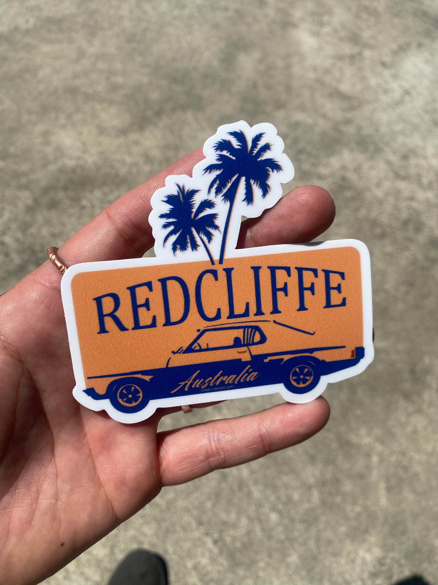 REDCLIFFE sticker – Cris Cross Art