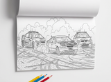 TUFF CARS — Aussie Car Culture Coloring Book - PRE ORDER