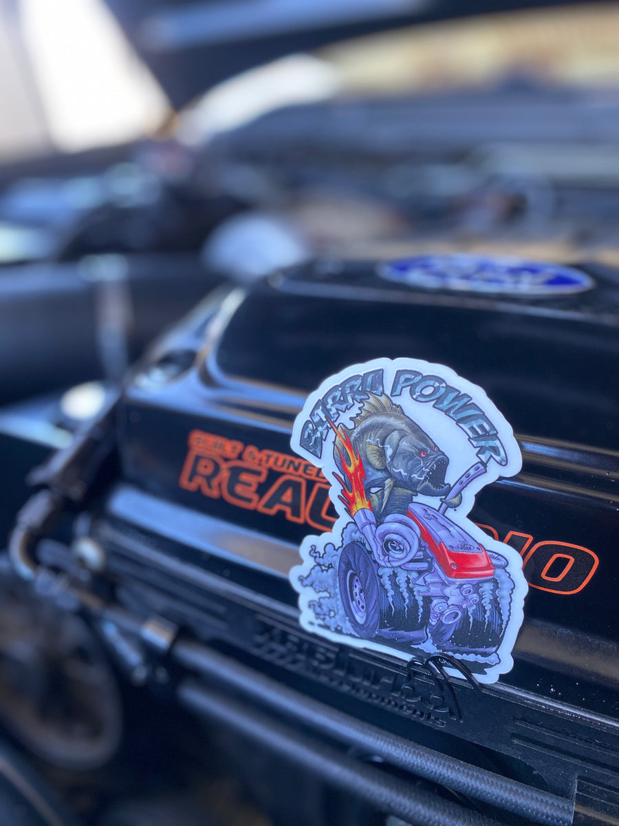 BARRA Power sticker – Cris Cross Art