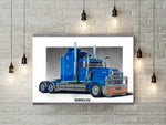 Kenworth T90 Truck Poster