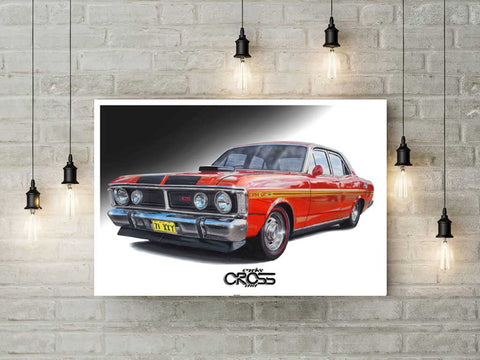 XY GT Falcon Poster